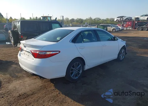2016 Toyota Camry Se z USA, uszkodzony, nr VIN 4T1BF1FK1GU507333